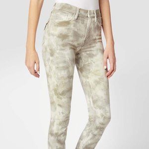 Hudson NWT Sage Fatigue Tie-Dye Collin High-Rise Skinny Jeans Women's 27…